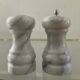 Set moulin à poivre et salière en marbre blanc