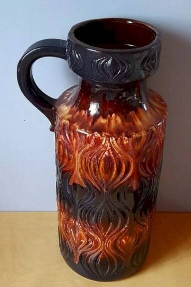 XL ceramic vase, West Germany 1960s