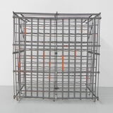 Steel wine rack for 200 bottles