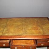 English mahogany bureau plat circa 1900