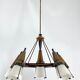Mid-Century Modern sputnik chandelier, Italy 1950s