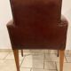 Leather armchair