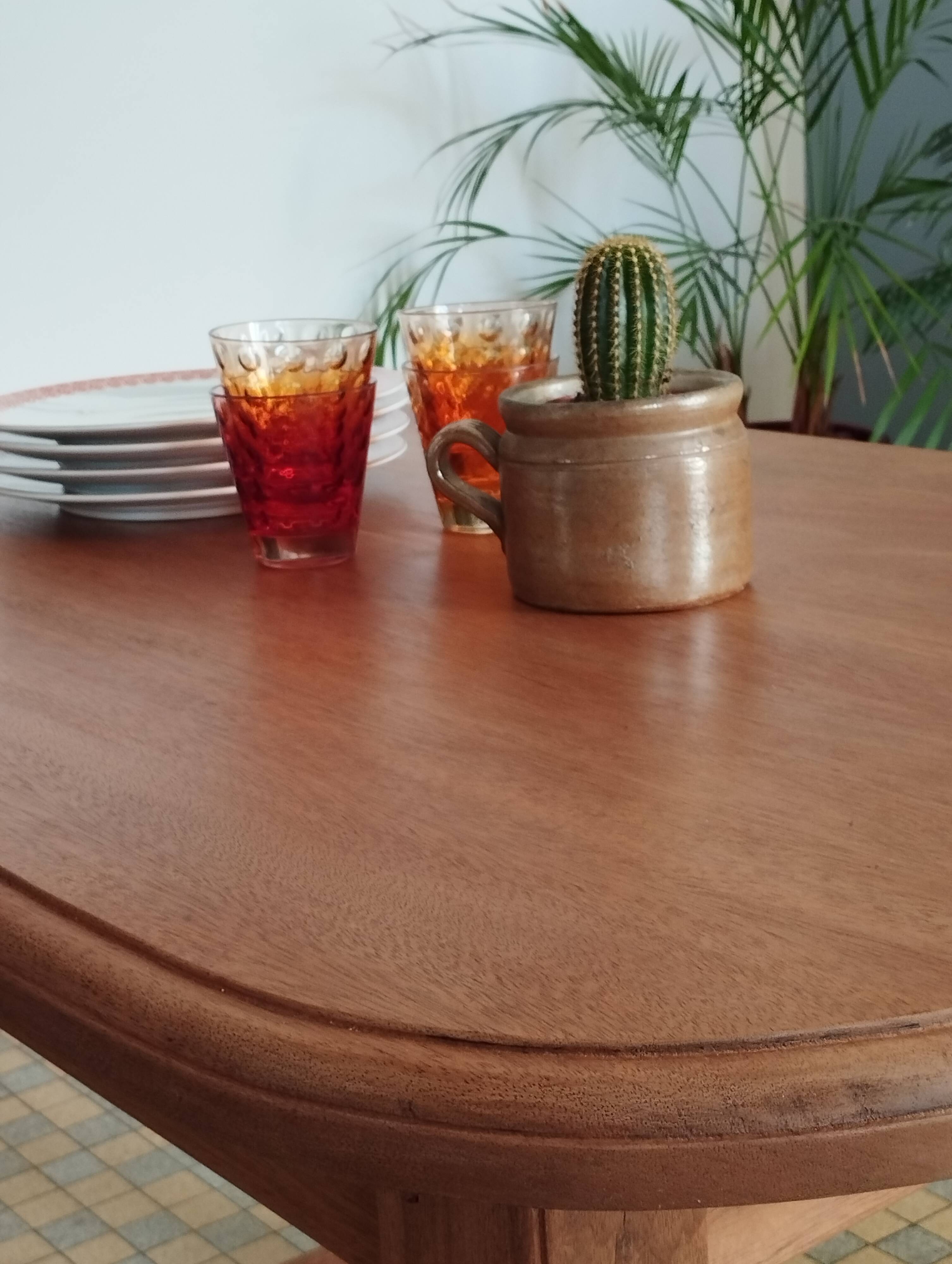 Table à manger vintage