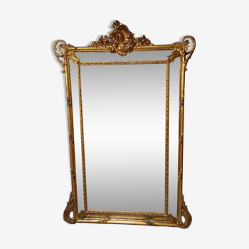 Miroir époque Napoléon III 163  x 109 cm