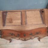 Louis XV style marquetry chest of drawers