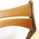 Ensemble de quatre chaises Erik Buch, années 1960