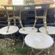 6 tables de bar