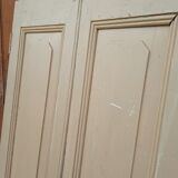 Set of 2 solid wood shutters with a 1940's patina