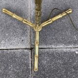 Bamboo bronze  lamp 1950