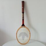Vintage wooden tennis racket Ilie Nastase Adidas