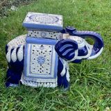 Porte plante, table d’appoint éléphant