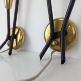 Pair of Danish sconces by Voss Belysning 1950s