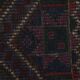 Vintage Turkish Oushak Rug Handwoven 228x292 cm