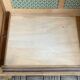 Parisian art deco wardrobe sliding doors solid raw oak