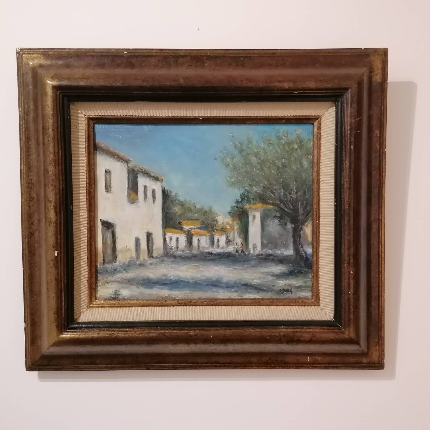 Oil painting on canvas Raphael Dubois