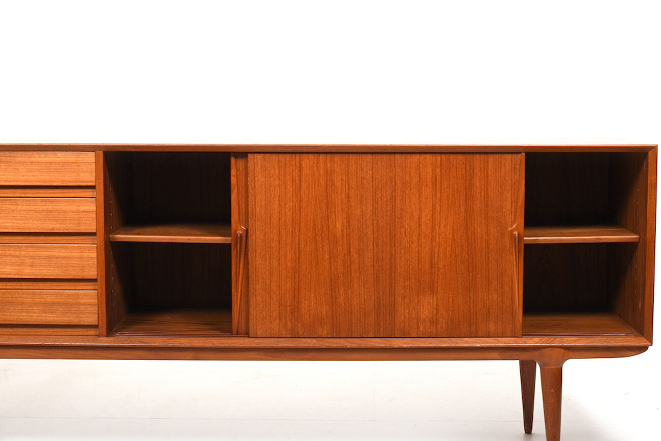 Danish Modern Teak Sideboard by Omann Jun