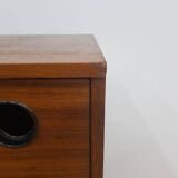 Vintage Teak shoe cabinet, Denmark, 1950s.