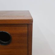 Vintage Teak shoe cabinet, Denmark, 1950s.