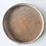 Ancient wicker tray