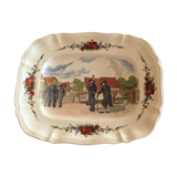 Plat Obernai faienceries sarteguemines