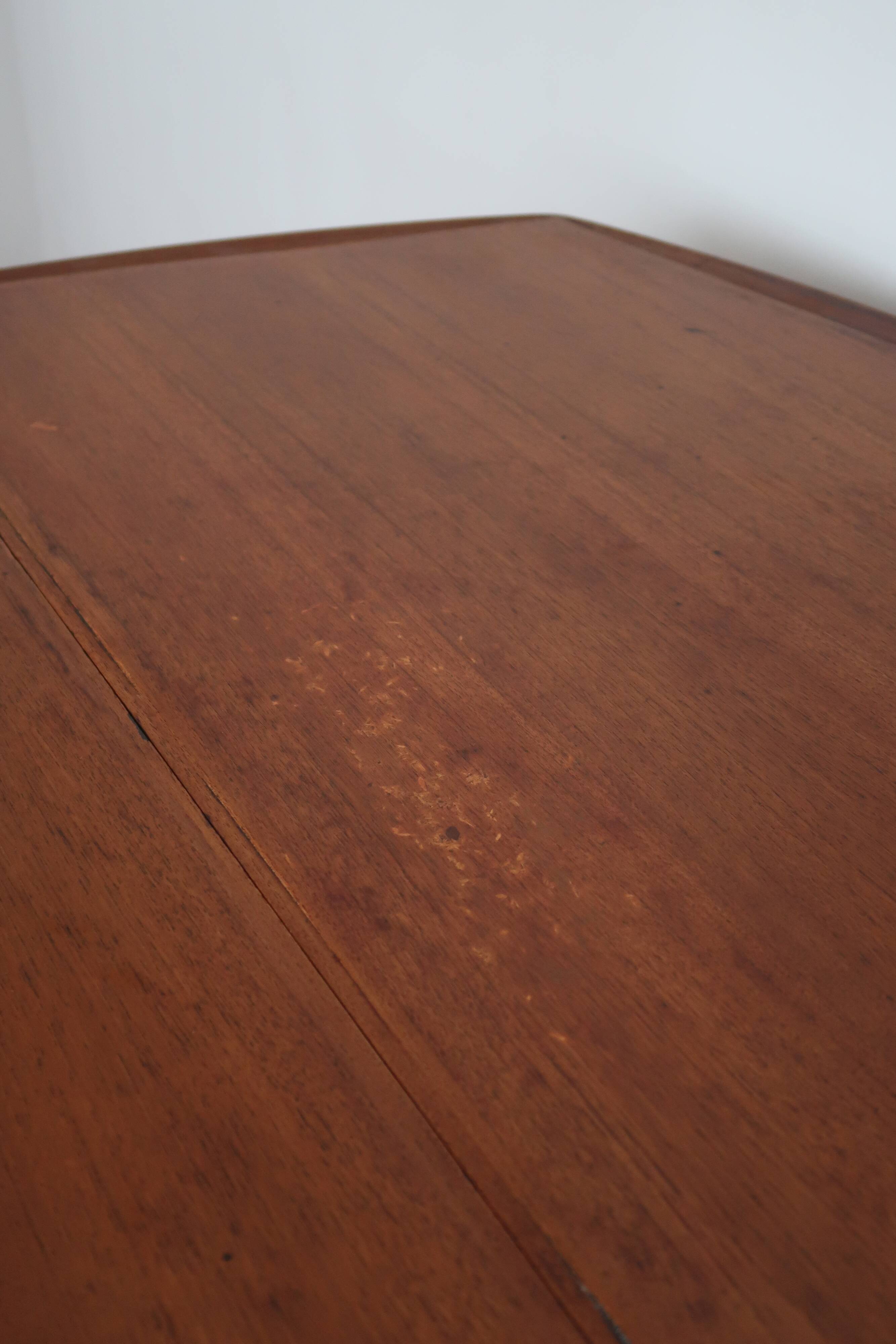 Scandinavian square dining table