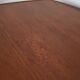 Scandinavian square dining table