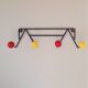 Porte manteau mural boules 60s