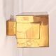 Vintage brass and Perspex wall light, France 1960.