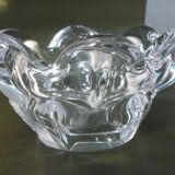 Crystal ashtray signed Bayel