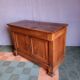 Two-door sideboard, walnut sideboard, antique sideboard.