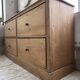 1950s pine workshop furniture 175cm