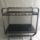 Dessert or metal and wood rolling bar 1970
