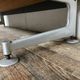 Sideboard in teak feet chrome sliding doors by Voko in 1960
