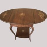 Table à thé marquetée art déco 1930