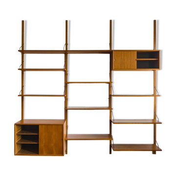 Unité murale modulaire par Poul Cadovius pour Cado, 1960