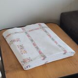 Cashmere pattern tablecloth - vintage