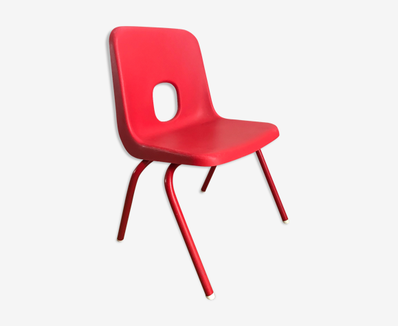 Chaise Enfant Rouge Par Robin Day Pour Ikea Selency Chaise Enfant Rouge Par Robin Day Pour Ikea Selency