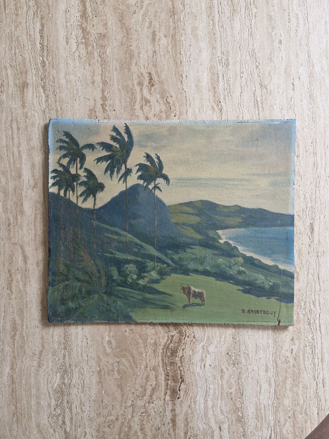 Painting by Bernard Arosteguy