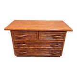 Commode en bambou Maugrion pour Roche Bobois