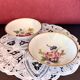 Set of 2 porcelain cups floral decoration KAISER