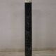 Antique black and white marble column, Italy, late 19th century
