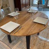 Round table with shutters