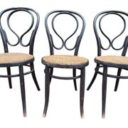 3 chaises bistrot Fischel N’14