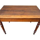 19th century oak bistro table