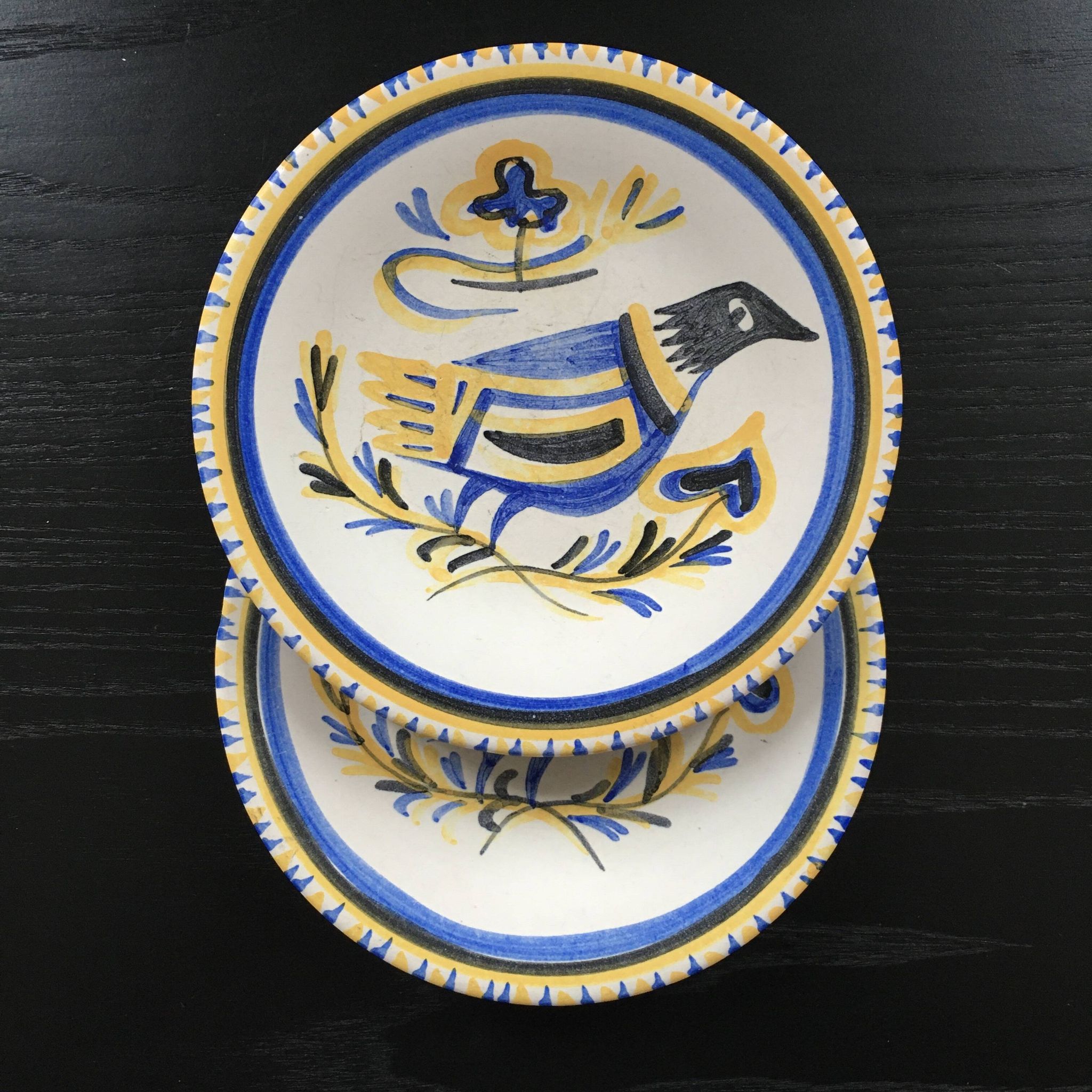 Lot de 2 assiettes Keraluc Quimper