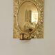 Pair of Swedish Brass Wall Sconces