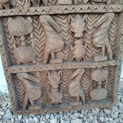 Old loft door Sénoufo – Ivory Coast – carved wood