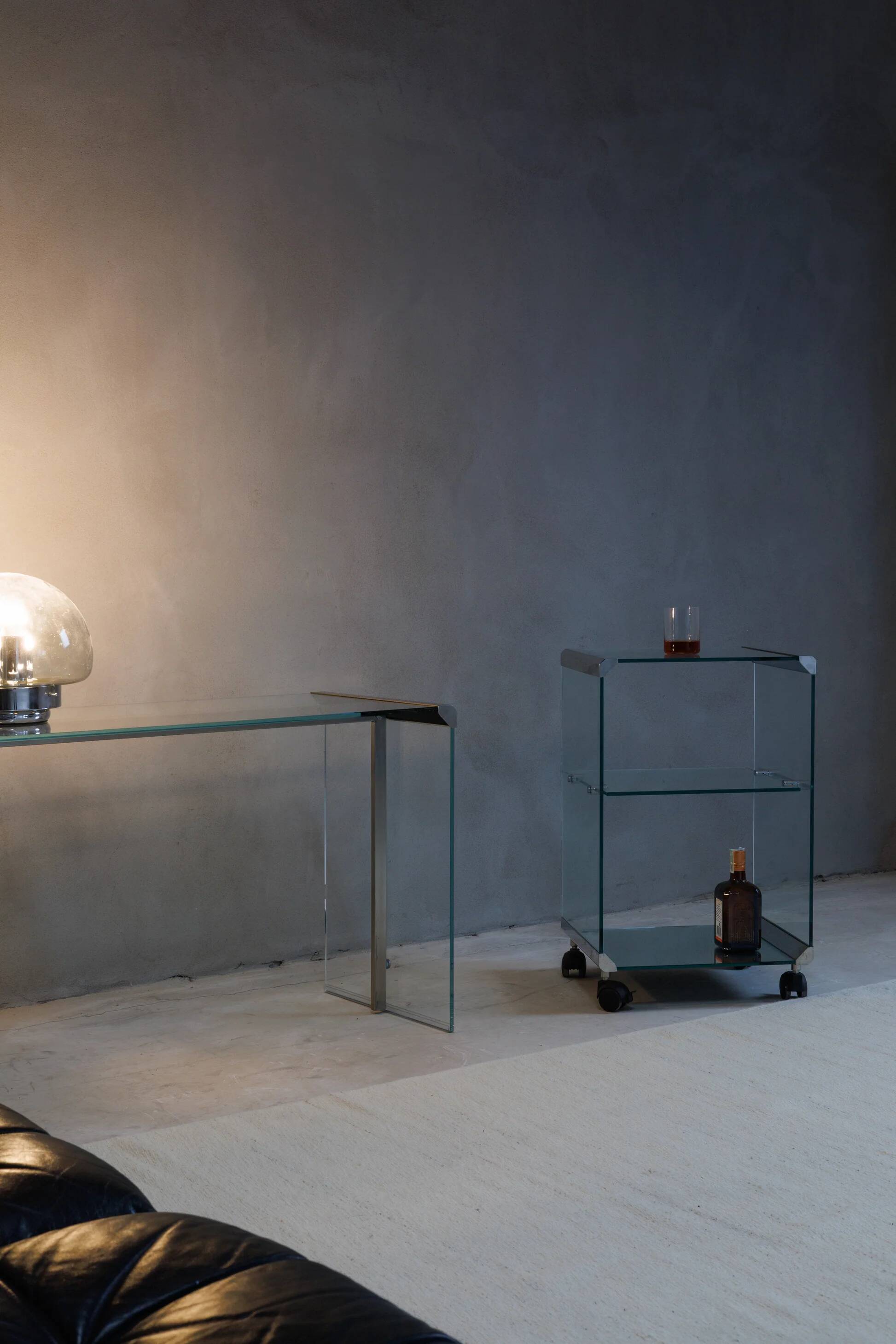 Console and cabinet/trolley by Galotti Radice