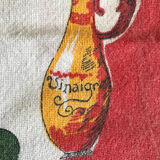 Vintage tea towel Pan Bagnat