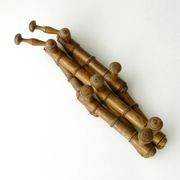 Wooden coat and wall hat - Pable accordion